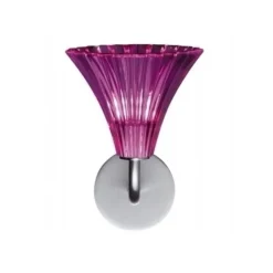 Sale Mille nuits applique fuchsia tulipe Baccarat Luminaires|Appliques Cristal