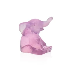 Clearance Mini éléphant Daum Bestiaire|Figurines Miniature Cristal