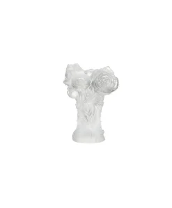 Sale Mini vase blanc pivoine daum Vases|Vases Cristal Couleur