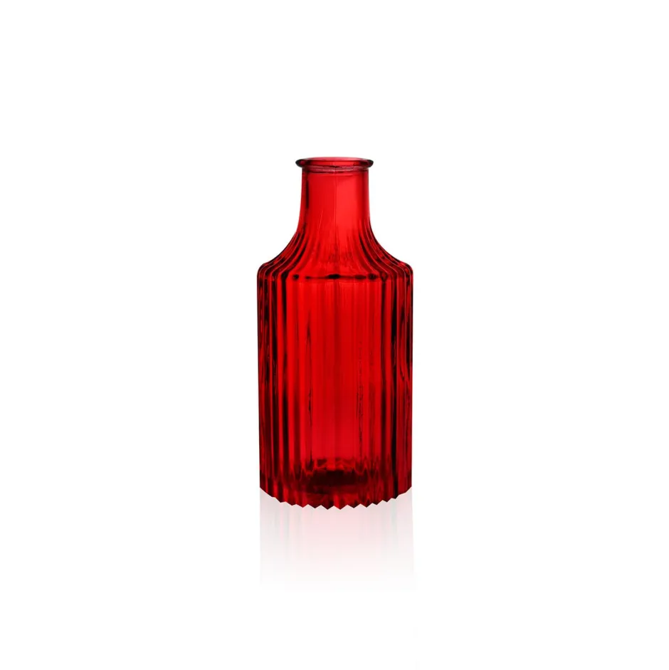 Clearance Mini vase en verre rouge N°7 Vases Cristal Couleur|Vases