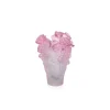 Online Mini vase roses passion vert rose daum Vases Cristal Couleur|Vases