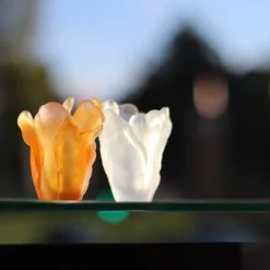 Hot Mini vase tulipe daum Vases Cristal Couleur|Vases