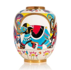 Best Neo PM vase Pendjab Émaux de Longwy Vase Céramique|Vases Cristal Couleur