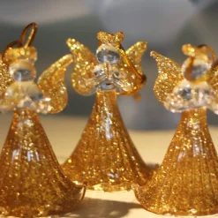 Best Ornement Angelot de Noël Décoration|Ornements Cristal