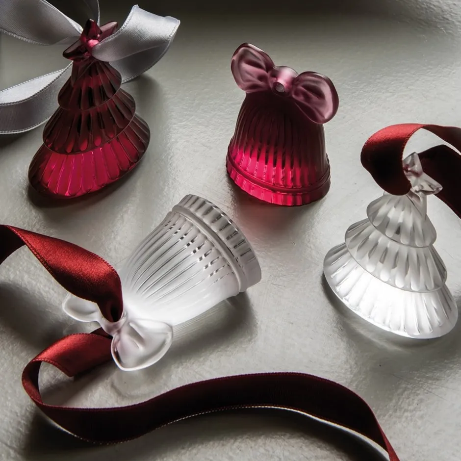 Sale Ornement cloche cristal lalique Sculptures Et Figurines|Ornements Cristal
