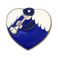 Best Ornement Noël Coeur d’Ange Émaux de Longwy Décorations De Noël|Ornements Cristal