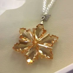 New Ornement Étoile de Bethléem lustré or 2025 – 35 EX Décoration|Ornements Cristal