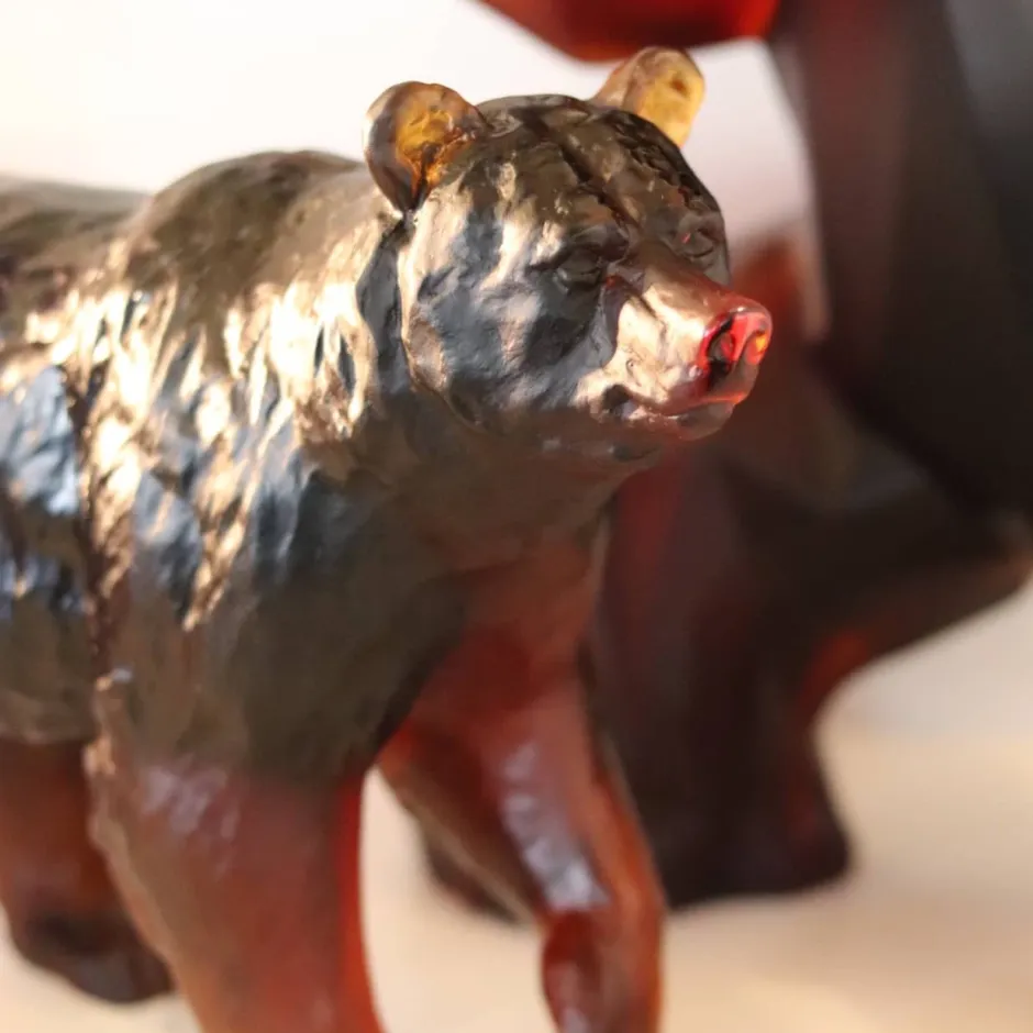 Discount Ours brun daum Sculptures Cristal|Editions D’Art