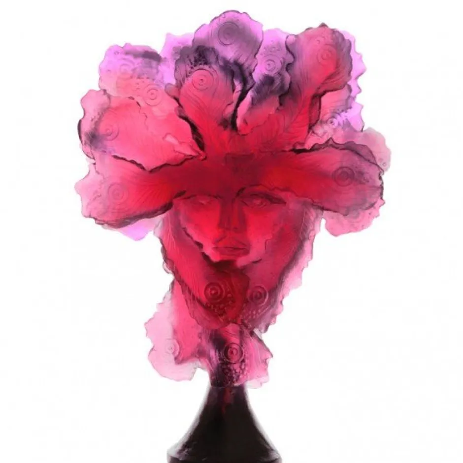 Hot Panoptes rouge violet daum Editions D’Art|Éditions D’Art Cristal