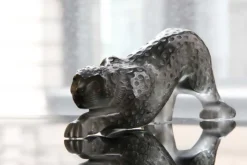 Panthère zeila grise gm lalique Sculptures Et Figurines|Bestiaire