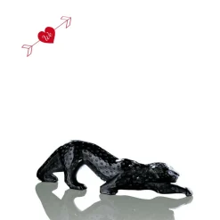 Clearance Panthère zeila noir gm lalique Sculptures Et Figurines|Bestiaire