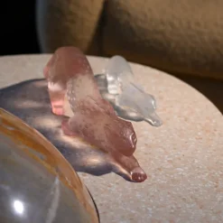 Discount Panthère zeila rose gm Lalique Bestiaire|Animaux Cristal