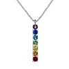Sale Pendentif 7 chakras swarovski® Pendentifs Cristal|Pendentifs