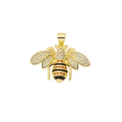 Pendentif abeille cristaux Pendentifs Cristal|Pendentifs