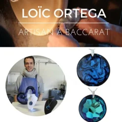 Pendentif cristal éclipse gm – loïc ortega Pendentifs Cristal|Pendentifs