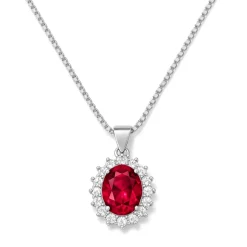 Online Pendentif cristal rouge Rubis d’Antan Pendentifs Cristal|Pendentifs