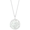 New Pendentif fleur de neige lalique Bijoux|Pendentifs Cristal