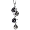 New Pendentif rivière cristaux swarovski® Pendentifs Cristal|Pendentifs