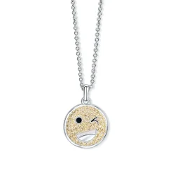 Outlet Pendentif smiley cristaux swarovski® Pendentifs Cristal|Pendentifs
