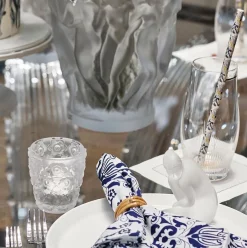 Photophore anémones lalique Coupes, Coupelles Et Photophores|Fleurs Cristal