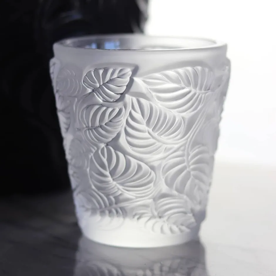 Best Photophore feuilles lalique Coupes, Coupelles Et Photophores|Photophores, Bougeoirs Cristal
