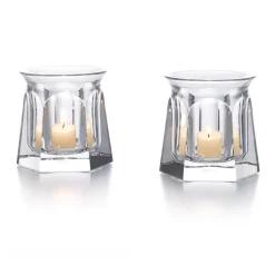 Hot Photophore Harcourt Talleyrand unique Baccarat X2 Coupes, Coupelles Et Photophores|Photophores, Bougeoirs Cristal