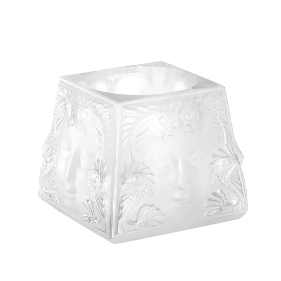 Best Photophore masque de femme lalique Coupes, Coupelles Et Photophores|Photophores, Bougeoirs Cristal