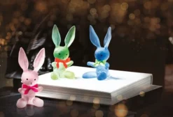 Outlet Pinpin bleu lapin mansau daum Animaux Cristal|Editions D’Art