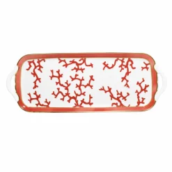 Plat à cake porcelaine 40 cm cristobal Raynaud Art De La Table|Assiette Céramique