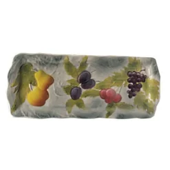 Clearance Plat cake fresa barbotine Lunéville