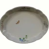 Discount Plat ovale gratin vent de fleurs lunéville Lunéville