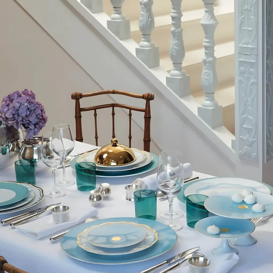 Outlet Plat ovale porcelaine 23 cm Aura Raynaud Art De La Table|Assiette Céramique