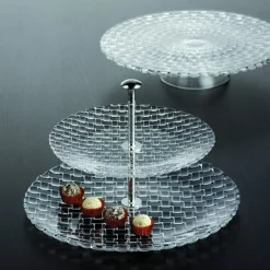 Online Plat tarte cristal bossa nova Art De La Table|Accessoires Table Cristal