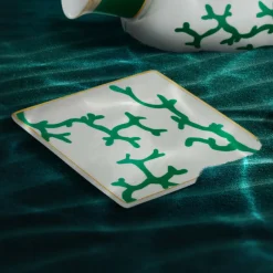 New Plateau porcelaine 18 cm en étui cristobal Raynaud Plateau & Coupe|Coupelles Cristal