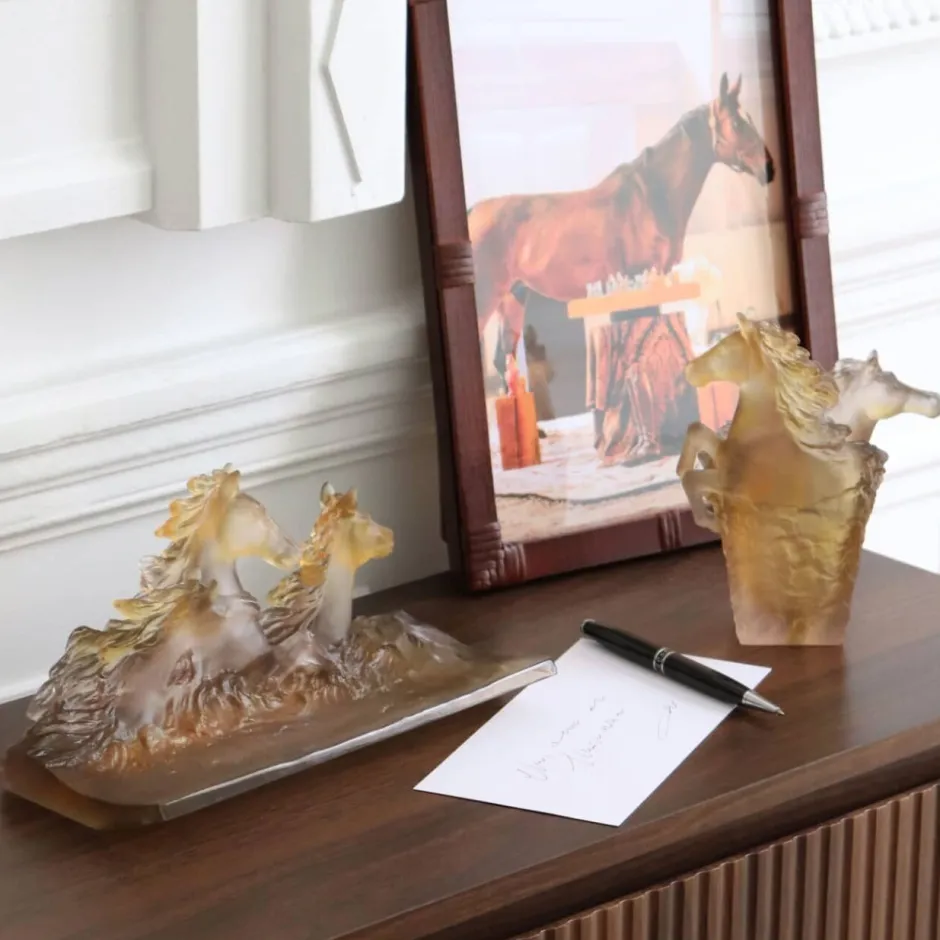 Plumier Cavalcade Daum Bestiaire|Animaux Cristal