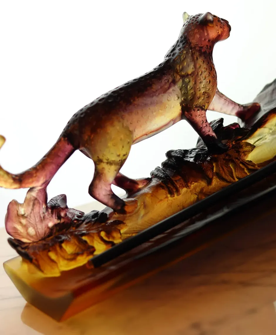 Plumier léopard daum Bestiaire|Animaux Cristal