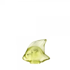 Poisson jaune lalique Sculptures Et Figurines|Bestiaire