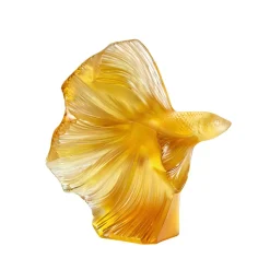 New Poissons combattants gm lalique Sculptures Et Figurines|Sculptures Cristal