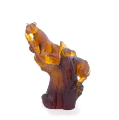 Porte-crayons léopard daum Bestiaire|Animaux Cristal