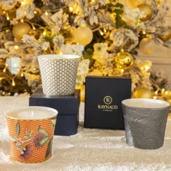 New Pot à bougie porcelaine 8 cm Rhododendron Trésor Raynaud Photophore & Bougie