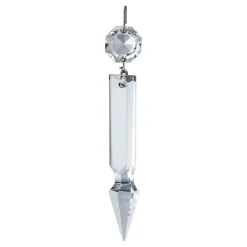 Prisme cristal argent pour lustre Suspensions Cristal|Lampes Cristal