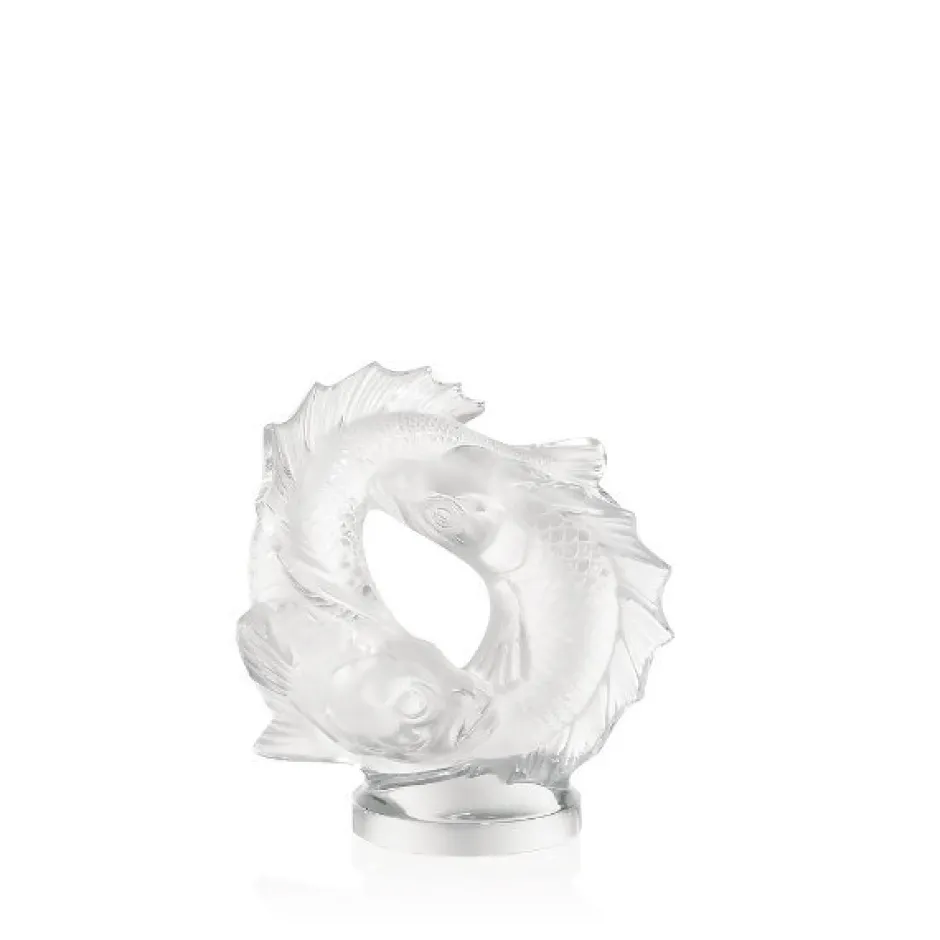 Best Sculpture 2 poissons lalique Sculptures Et Figurines|Bestiaire