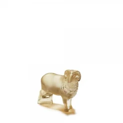 New Sculpture bélier lalique pm Bestiaire|Sculptures Et Figurines