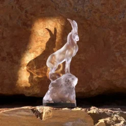 Hot Sculpture Bouquetin terramineral Lalique Sculptures Et Figurines