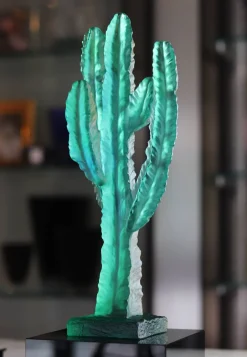 Hot Sculpture cactus emilio robba daum Éditions D’Art Cristal|Editions D’Art