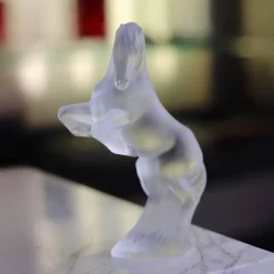 Sculpture Cheval cabré petit modèle Lalique Sculptures Et Figurines|Bestiaire