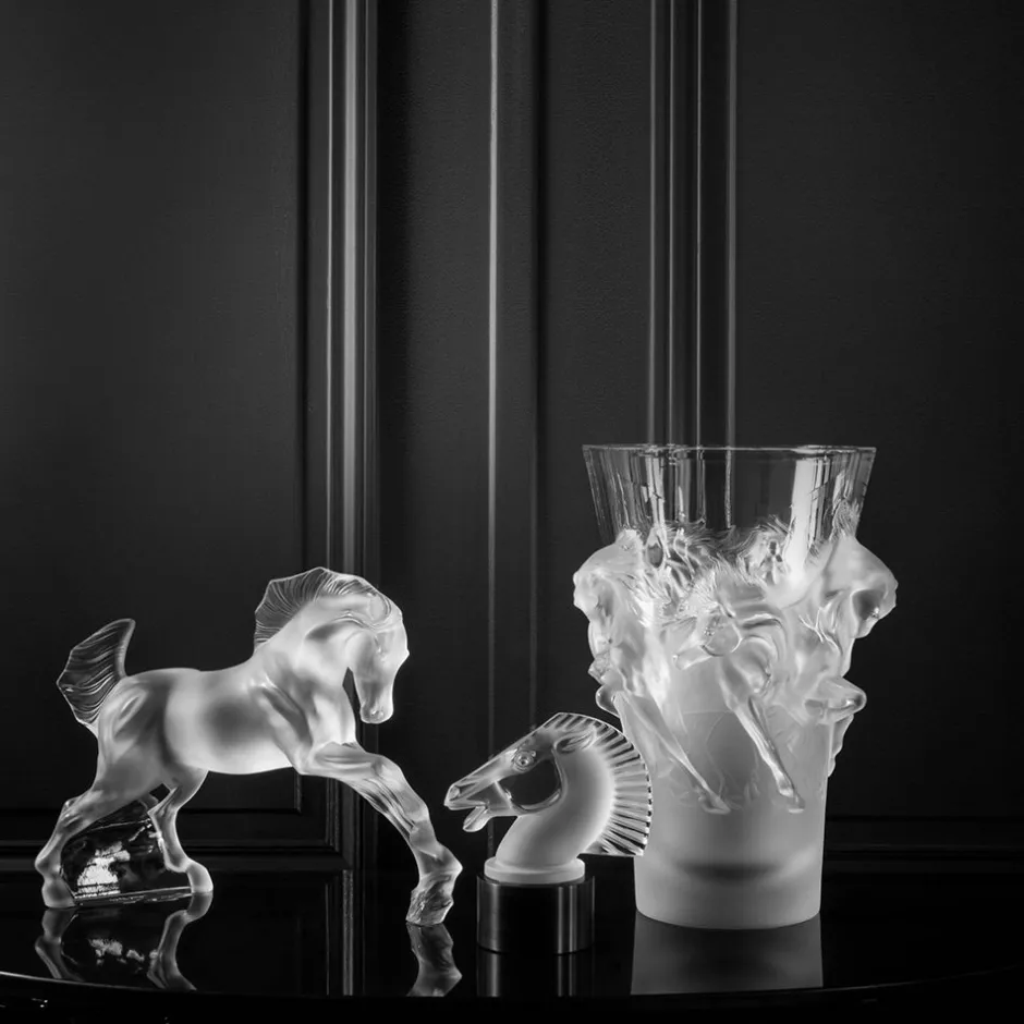 Sale Sculpture cheval incolore lalique Sculptures Et Figurines|Bestiaire