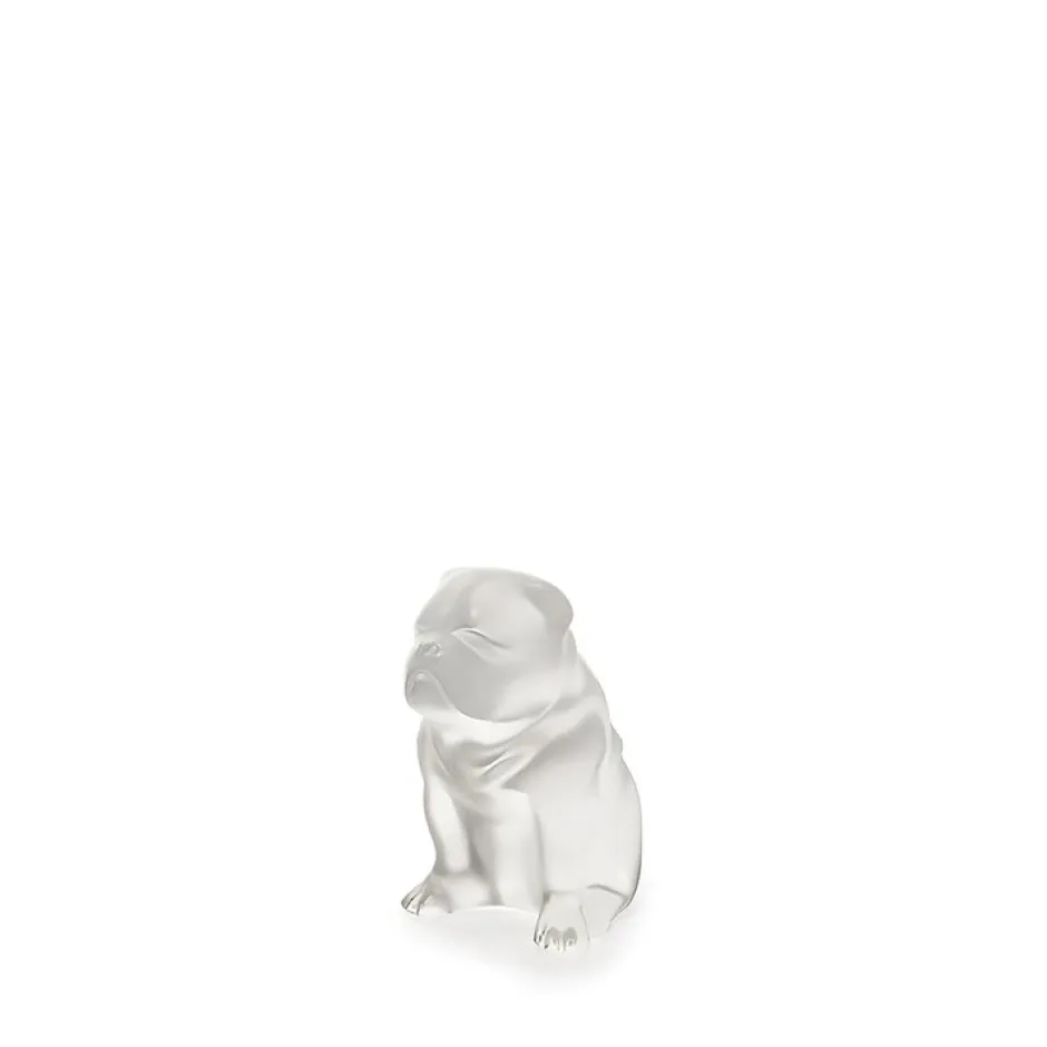 Clearance Sculpture chien bulldog lalique Sculptures Et Figurines|Bestiaire