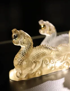 Sculpture dragon Tianlong Lalique Sculptures Et Figurines|Animaux Cristal