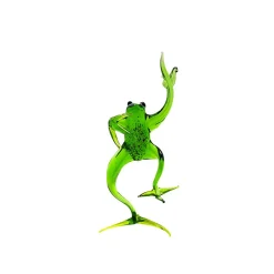 Clearance Sculpture grenouille humoristique Bestiaire|Animaux Cristal